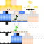 Minecraft skin texture, 64x64 pixels