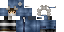 Minecraft skin texture, 64x32 legacy pixels
