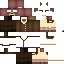 Minecraft skin texture, 64x64 pixels