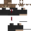 Minecraft skin texture, 64x64 pixels