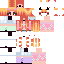 Minecraft skin texture, 64x64 pixels
