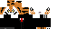 Minecraft skin texture, 64x32 legacy pixels