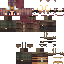 Minecraft skin texture, 64x64 pixels
