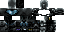 Minecraft skin texture, 64x32 legacy pixels