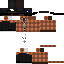 Minecraft skin texture, 64x64 pixels