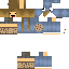 Minecraft skin texture, 64x64 pixels