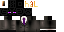 Minecraft skin texture, 64x32 legacy pixels