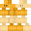 Minecraft skin texture, 64x64 pixels