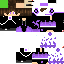 Minecraft skin texture, 64x64 pixels