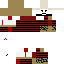 Minecraft skin texture, 64x64 pixels