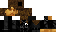 Minecraft skin texture, 64x32 legacy pixels