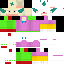 Minecraft skin texture, 64x64 pixels