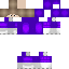Minecraft skin texture, 64x64 pixels