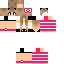 Minecraft skin texture, 64x64 pixels