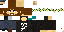 Minecraft skin texture, 64x32 legacy pixels