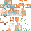 Minecraft skin texture, 64x64 pixels