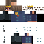 Minecraft skin texture, 64x64 pixels