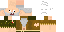 Minecraft skin texture, 64x32 legacy pixels