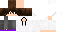 Minecraft skin texture, 64x32 legacy pixels