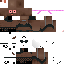 Minecraft skin texture, 64x64 pixels