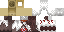 Minecraft skin texture, 64x32 legacy pixels