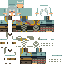 Minecraft skin texture, 64x64 pixels