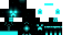 Minecraft skin texture, 64x32 legacy pixels