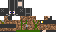 Minecraft skin texture, 64x32 legacy pixels