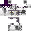 Minecraft skin texture, 64x64 pixels