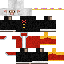 Minecraft skin texture, 64x64 pixels