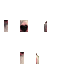 White Minecraft skin texture, 64x64 pixels