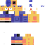 Minecraft skin texture, 64x64 pixels