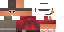 Minecraft skin texture, 64x32 legacy pixels