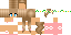 Minecraft skin texture, 64x32 legacy pixels