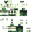 Minecraft skin texture, 64x64 pixels