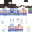 Minecraft skin texture, 64x64 pixels