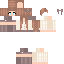 Minecraft skin texture, 64x64 pixels