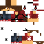 Minecraft skin texture, 64x64 pixels