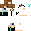 Minecraft skin texture, 64x64 pixels