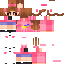 Minecraft skin texture, 64x64 pixels