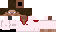 Minecraft skin texture, 64x32 legacy pixels