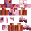 Minecraft skin texture, 64x64 pixels