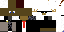 Minecraft skin texture, 64x32 legacy pixels