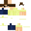 Minecraft skin texture, 64x64 pixels