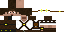 Minecraft skin texture, 64x32 legacy pixels