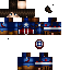 Minecraft skin texture, 64x64 pixels
