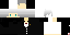Minecraft skin texture, 64x32 legacy pixels