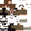Minecraft skin texture, 64x64 pixels