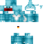 Minecraft skin texture, 64x64 pixels