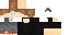 Minecraft skin texture, 64x32 legacy pixels